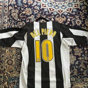 Vintage Del Piero Juventus kit xl Soccer Jersey